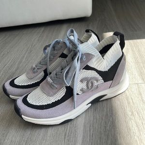 Chanel Knit Sneakers runners